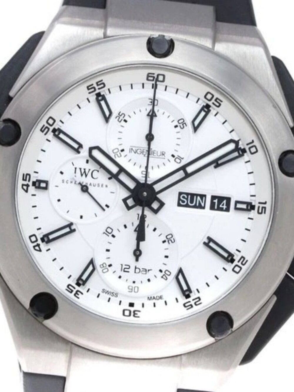 IWC SCHAFFHAUSEN In Junior IW386501 Double chronograph Automatic Men's_832107